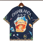 Casablanca Multi Color Printed Shirt #224